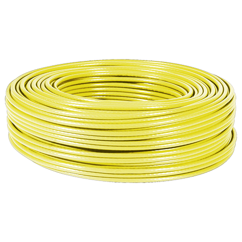 Rouleau 100m câble multibrins Cat 5e F/UTP Jaune