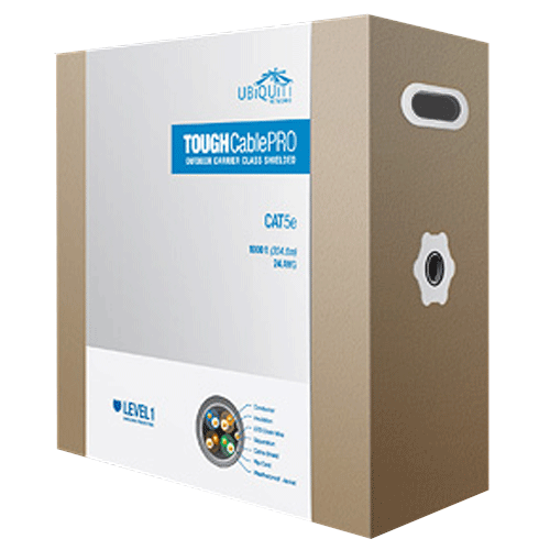 Boîte 305m 4 paires FTP Cat 5e monobrin Outdoor