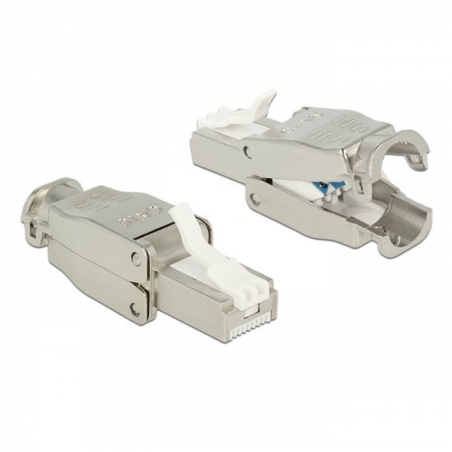 Connecteur réseau RJ45 Cat 6 STP Toolfree