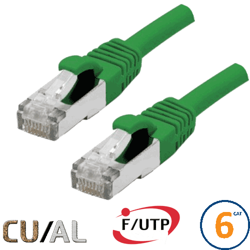 Cordon RJ45 Cat 6 F/UTP Classic 5m vert