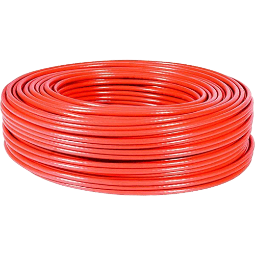 Rouleau de 100m câble multibrins Cat 6 F/UTP Rouge