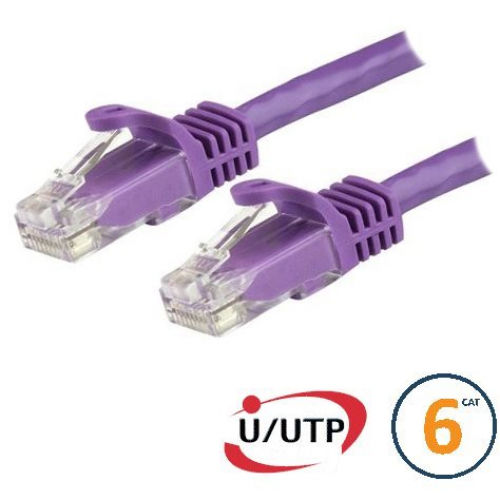 Cordon RJ45 Cat 6 U/UTP Primacy  0.3m violet
