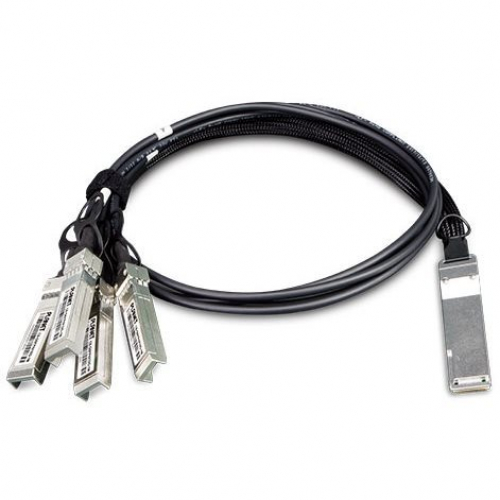 40G QSFP+ to 4 10G SFP+ Direct Attached Cable - 3M