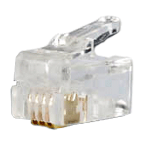 Sachet de 10 connecteurs RJ9 4/4