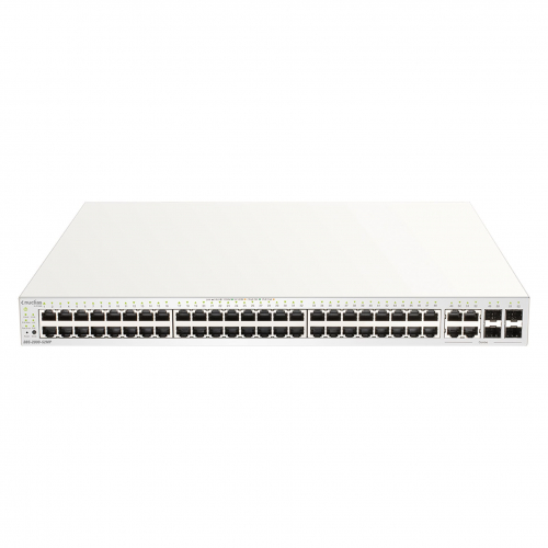 Dlink DBS-2000-52MP Switch Nuclias managé par le Cloud 48 ports Giga PoE 370 W 4 Combo RJ45-SFP