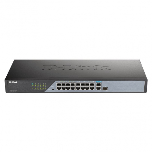 16 Ports PoEat 10/100 LongueDistance + 1 Port Giga