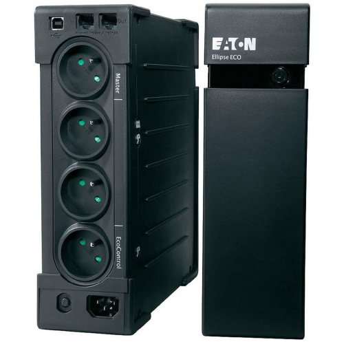 Onduleur Eaton Ellipse Eco 650 USB FR techno Offline puissance 650 VA ou 400 watts autonomie 9 minutes à 50% de charge ref EL650USBFR