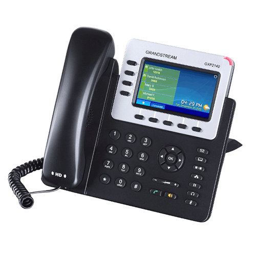 Téléphone IP GXP2140 4 SIP couleur audio HD