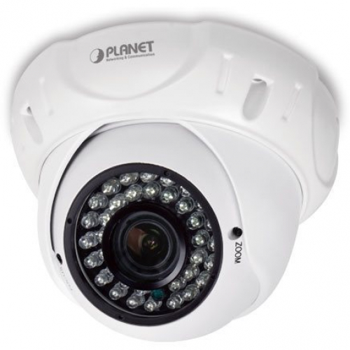 Caméra IP dôme 4Mp H265 PoE IR 20m vari-focal