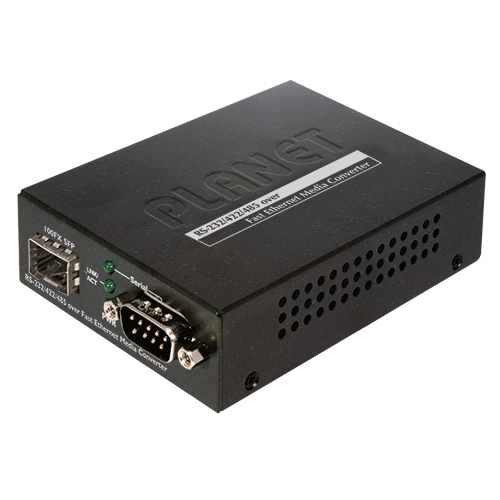 Planet ICS-105A Serveur de ports série sur IP 1 SFP 1 port RS232 RS422 RS485