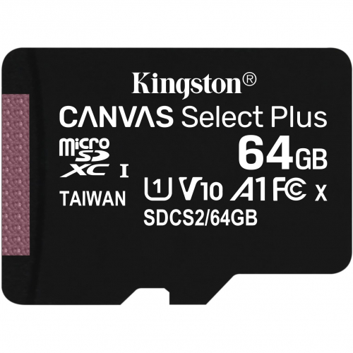 Carte Micro SDXC Canvas select plus 64 Gb + adapt