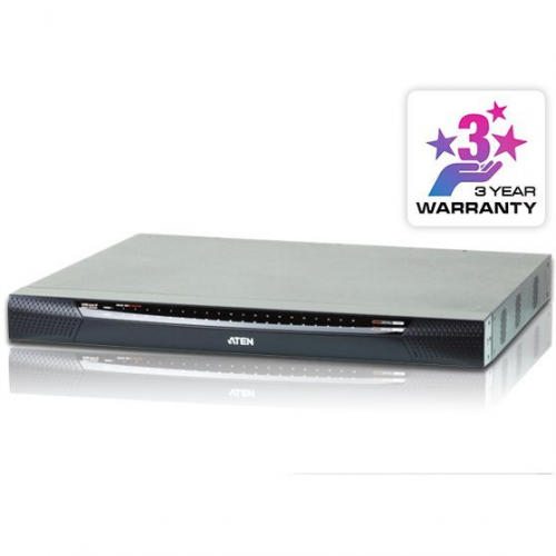 Commutateur KVM IP 40 ports 3 voies CAT5e Audio VM