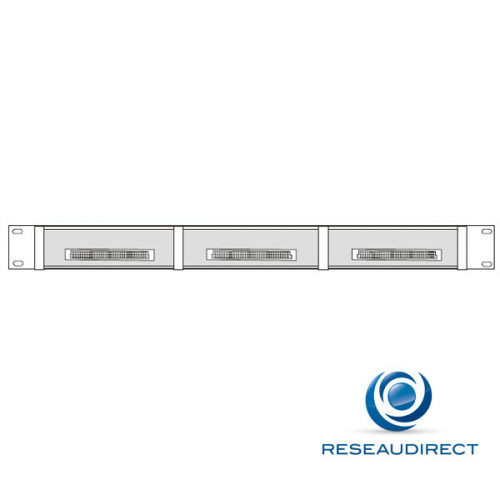 Microsens MS416006M Châssis Enterprise 1 U 3 slots avec alimentation 40 VA