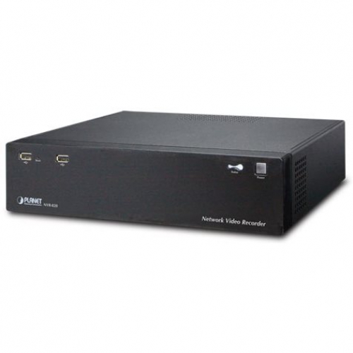 Planet NVR-820 Enregistreur NVR pour 8 caméras IP HDMI VGA  avec découverte automatique H 264 MPEG 4 MJPEG (Sur cde)