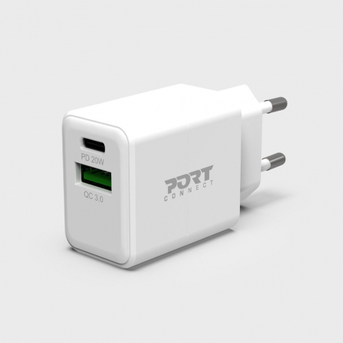 Alimentation USB Type C & A PD 20W Wall Charger