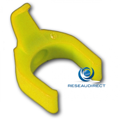 Patchsee Patchclip JA/PC Clip de repérage complémentaire Jaune pour Cordon RJ 45 lumineux Boite de 50