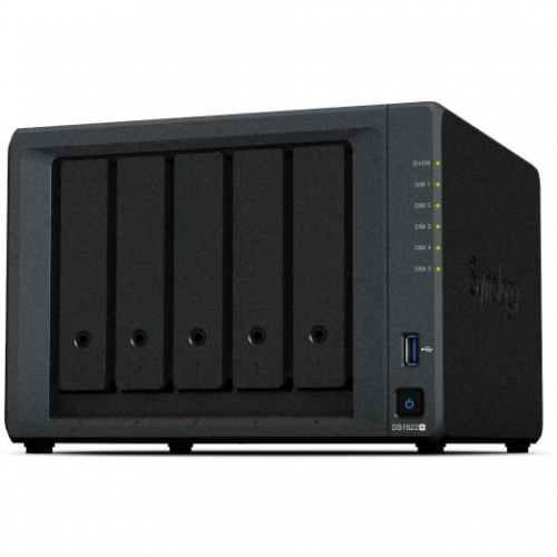 Serveur NAS TPE/PME DS1522+ 8 Go Sata 5 baies