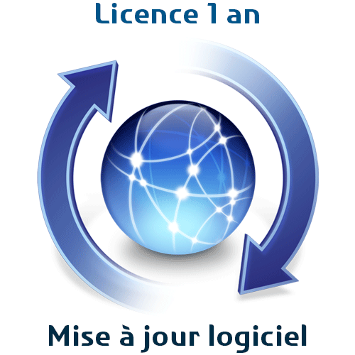 Licence 1 an mise … jour logiciel AccessBox 10