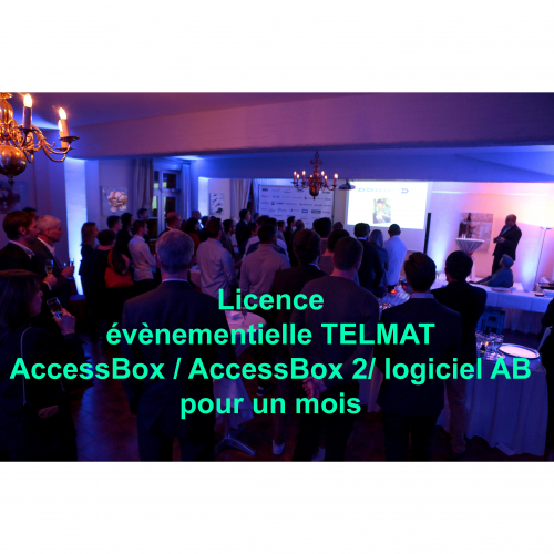 Location licence AB évènement 0500 connex. 1 mois
