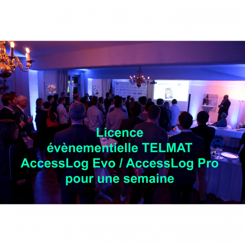 Location licence AL évènement 200 conn. 1 semaine