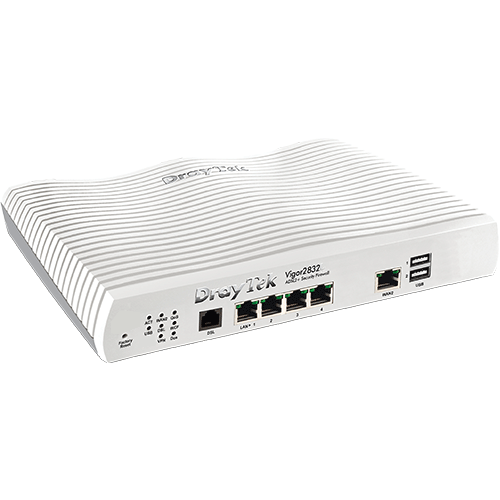 Modem routeur ADSL2 1 Wan 4 Lan Giga 32 VPN