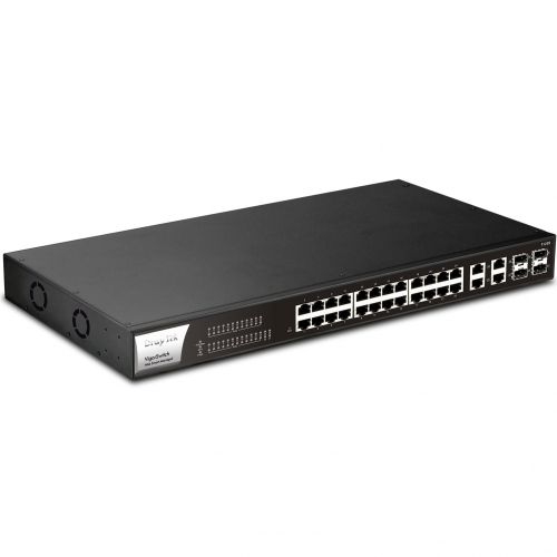 Switch Web Smart 24 Giga PoE + 2 SFP 110W