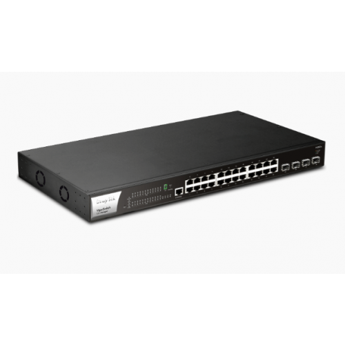Switch L2+ 24 ports Giga PoE 4x combo SFP+ 400W