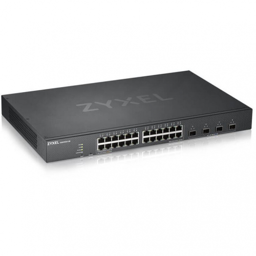 Zyxel XGS1930-28 Switch Smart WEB 24 ports Gigabit RJ45 4 slots SFP+ 10Giga admin extensible Cloud NebulaFlex
