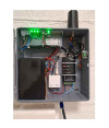 Netkea NT-SEC-KIT-AD Kit secours Back-up voix GSM VOLTE précâblé RJ11-RJ45 passerelle analogique 4G GSM Adetec Antenne 4G fixe Coffret Izyx avec batterie 12V 7Ah (26=)