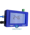- AKCP SP2+LCD Boitier de monitoring IP POE Ethernet écran LCD rail DIN 4 ports RJ45 actifs capteurs intelligents 1 contact sec Firmware PRO étendu (modèle 2023) =