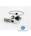 Microsens MS484189USB-LP Carte Bridge Interne PC 10/100/1000Base-T / SFP 100/1000X câble alimentation USB Low Profile