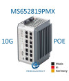 - Microsens MS652819PMX Switch industriel G8 16 ports L2+ Ring 12 x Rj45 1000Base-T POE+ 30w 2 x combos SFP+/RJ45 1G 2,5G 5G 10G POE++ 2 x SFP+ 2 x alimentations 24-57 VDC 2 I/O USB C -40/+75°C (provisoire) =