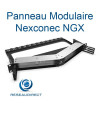 - Nexconec NGXPP02 Tiroir optique modulaire angulaire NGX panneau de brassage fibre Ultra haute Densité Chassis 1U 19 pouces 6 slots vide (144 fibres) (25/8=)
