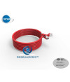 Platine Réseaux 2220R Cordon RJ45 cat6a SFTP 3m blindé (écran et tresse) ROUGE LSOH Manchon qualité Premium testé Certifié 3 m