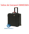 Prodevice CAS-MMD Valise de transport mallette pour destructeur manuel de disques durs MMD360+