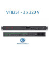 Vutlan VT825TT Boitier monitoring IP 19 pouces Double alimentation 220V 1 Can 8 ports capteurs analogiques 16 contacts secs USB SD 4 relais Ethernet Rj45-100mbs Slot modem 4G (25=)