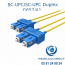 Nexconec cordon optique SC-UPC/SC-UPC duplex G657/A1