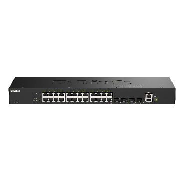 SmartPro L2+ xStack 24 Ports Giga + 4 Ports SFP+