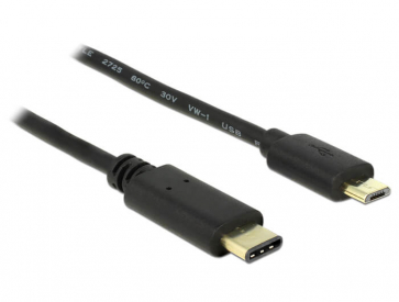 Câble USB 2.0 A Type C âle /Micro USB B Mâle 2m