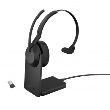 Casque Evolve2 55 Link 380 UC mono avec support