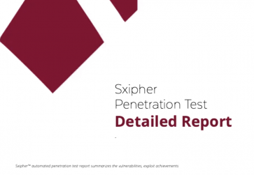 Sxipher solution PenTest 1 an renew