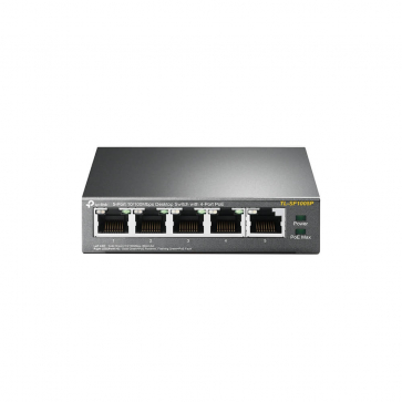 Switch 5 ports 100Mbits dont 4 PoE 58W