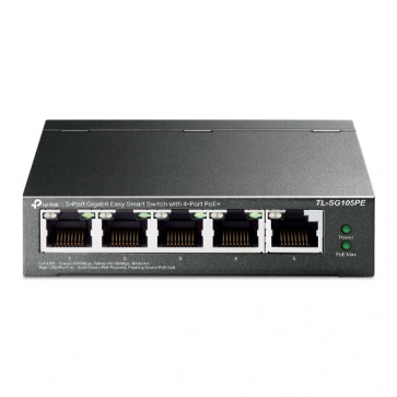 Switch Easy Smart 5 ports Giga dont 4 PoE+ 65 W