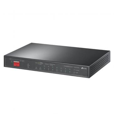 Switch desktop 10 ports Giga dont 8 x PoE+  123W