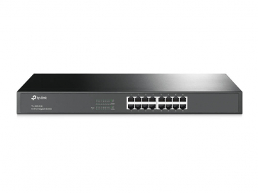 Switch 16 ports Giga métallique 19"