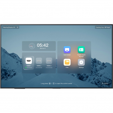 Ecran supplémentaire 65" pour visio Pro Yealink