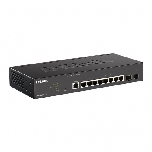 Switch L2 8 Ports Giga +  2 Ports SFP Giga