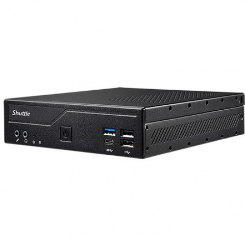 Mini-PC Barebone DH610S noir Socket 1700 - Slim