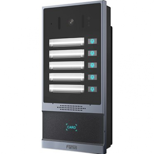 Fanvil SIP Intercom vidéo i63 RFID 5 boutons