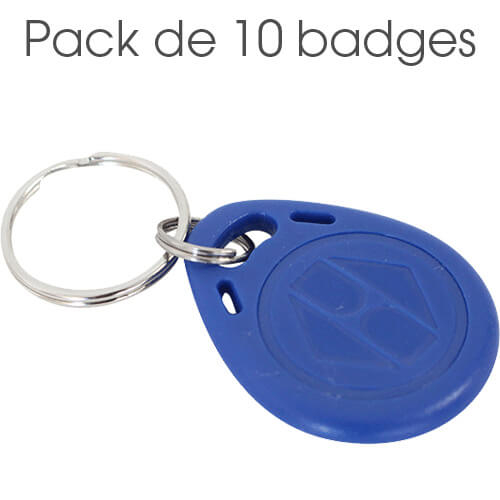 Pack de 10 badges RFID pour GDS37xx